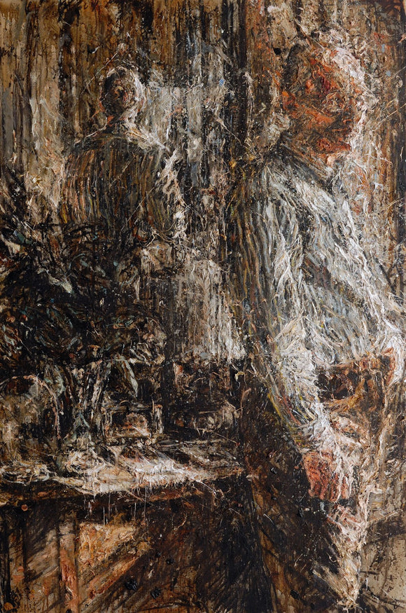 Figura allo Specchio, 80x120cm