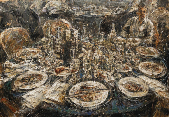 Il Pranzo, 130x90cm