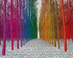 Foresta Arcobaleno 5/5, 100x120cm