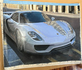 Porsche 918 Hybrid - Reflet No.1, 100x73cm