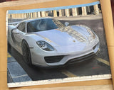 Porsche 918 Hybrid - Reflet No.1, 100x73cm