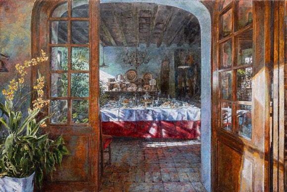 L'Attesa del Banchetto, 150x100cm