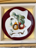 FLORDALI, FRUITS TROUÉS, No.307 Red, D 35cm, Depth 5cm