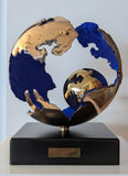 BLUE NEW WORLD, D 30cm