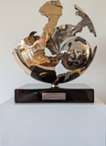 GOLDEN NEW WORLD, D 30cm