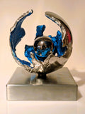 LIGHT BLUE NEW WORLD SMALL, D 20cm