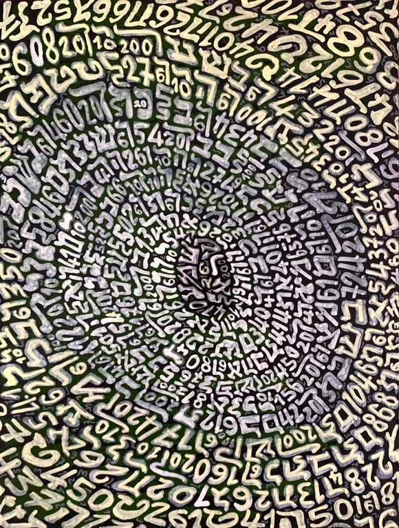 1604 VORTICE ASCOLTA NEL BOSCO 2024, 30x40cm