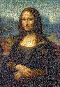 Monna Lisa - Puzzling Renaissance series - Revisiting Leonardo da Vinci’s Monna Lisa, 77x53cm